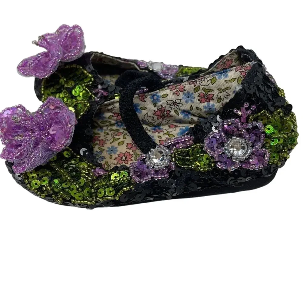 3 Pair Shoes Fairy Dreams, OshKosh & Unbranded Toddler 4